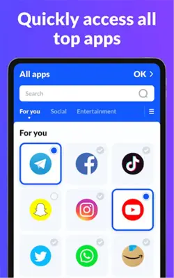 All Messenger - All Social App android App screenshot 4