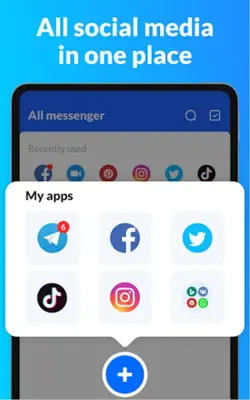 All Messenger - All Social App android App screenshot 7